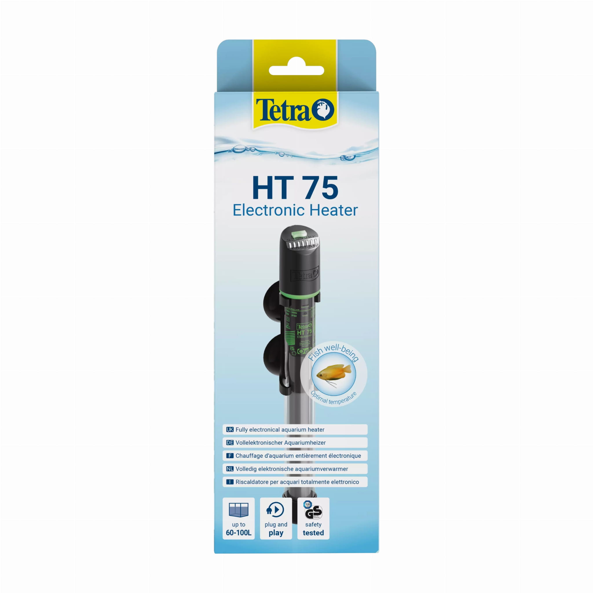 Tetra grzałka z termostatem HT Aquarium Heater 75W do akwarium 60-100L
